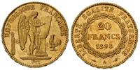 20 franków 1898/A, Paryż, złoto 6.43 g