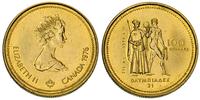 100 dolarów 1976, złoto "583" 13.33 g