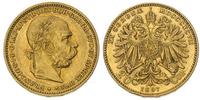 20 koron 1897, Wiedeń, złoto