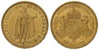 20 koron 1895, Kremnica, złoto 6.77 g