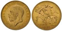 1 funt 1929, Pretoria, złoto 7.99 g