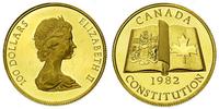 100 dolarów 1982, złoto "916", 16.90 g