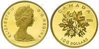 100 dolarów 1986, PEACE, złoto " 916" 16.96 g