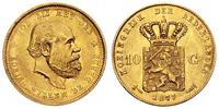 10 guldenów 1877, złoto 6.68  g