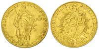 dukat 1848, Kremnica, złoto, 3.42 g, odmiana z n