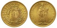 2 scudo 1974, złoto 6.02 g