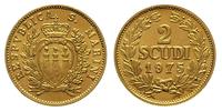 2 scudo 1975, złoto 5.98 g