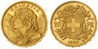 20 franków 1927, złoto 6.45 g
