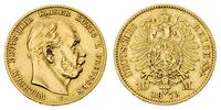 10 marek 1873/C, złoto 3.93 g