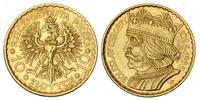 10 złotych 1925, Chrobry, złoto 3.22 g
