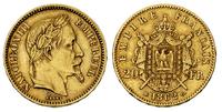 20 franków 1862/BB, Strasburg, złoto 6.45 g