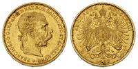 20 koron 1893, Wiedeń, złoto 6.77 g