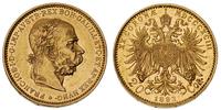 20 koron 1893, złoto 6.77 g