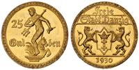 25 guldenów 1930, Berlin, złoto 7.98 g, bardzo r