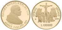 10.0000 lirów 2000, złoto 14.94 g, Fiszer 325