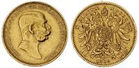 10 koron 1909, Wiedeń, złoto 3.38 g