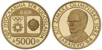 5.000 dinarów 1983, Zimowe Igrzyska Olimpijskie 