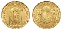 20 koron 1895, Kremnica, złoto 6.78 g