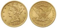 10 dolarów 1900, Filadelfia, złoto 16.71 g