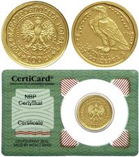 100 złotych 2004, Warszawa, Orzeł Bielik, złoto 