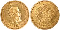 5 rubli 1889, Petersburg, złoto 6.46 g