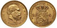 10 guldenów 1877, złoto 6.72 g