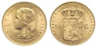 10 guldenów 1897, Utrecht, złoto 6.71 g, Friedbe