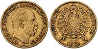 20 marek 1873/B, złoto 7.88