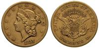 20 dolarów 1857/S, San Francisco, złoto 33.32 g