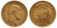 20 marek 1872 / A, Berlin, złoto 7.92, rzadkie, 