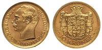 10 koron 1909, Kopenhaga, złoto 4.48 g, Friedber