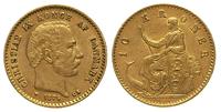 10 koron 1874, Kopenhaga, złoto 4.47 g, Friedber