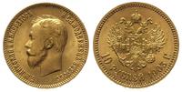 10 rubli 1903, Petersburg, złoto 8.60 g