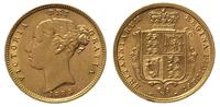 1/2 funta 1883, złoto 3.98 g