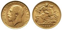 1/2 funta 1913, Anglia, złoto 3.99 g, Fr. 405