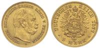 5 marek 1877/A, Berlin, złoto 1.99 g, Fr. 3825, 