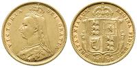 1/2 funta 1892, złoto 3.95 g, Friedberg 393