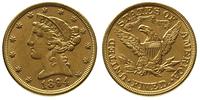 5 dolarów 1894, Filadelfia, złoto 8.34 g