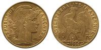 10 franków 1906, Paryż, złoto 3.22 g, Fr. 597