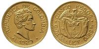5 peso 1929, złoto "916" 7.97 g, Fr. 115
