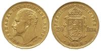 20 lewa 1894, Kremnica, złoto 6.45 g, Fr. 3
