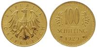 100 szylingów 1929, Wiedeń, złoto 23.50 g