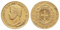 20 lirów 1840, Genua, złoto 6.38 g