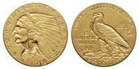 2 1/2 dolara 1912, Filadelfia, złoto 4.16 g
