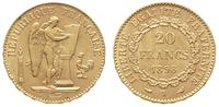 20 franków 1898/A, Paryż, złoto 6.44 g, Fr. 592