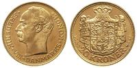 20 koron 1909, Kopenhaga, złoto 8.96 g, Fr. 298