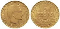 5 peso 1930, złoto 8.47 g, Fr. 6