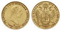 1/2 sovrano 1831 M, Mediolan, złoto 5.63 g, Frie