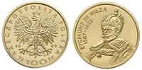 100 złotych 1998, Zygmunt III Waza, złoto 8.04 g