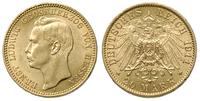 20 marek 1911, Berlin, złoto 7.95 g, Jaeger 226